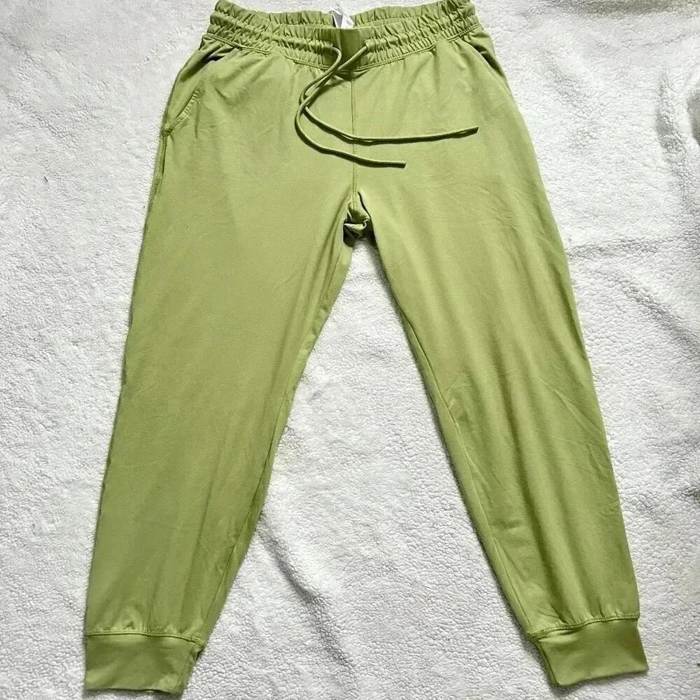 Fabletics Green High Waisted Performance Joggers - image 3